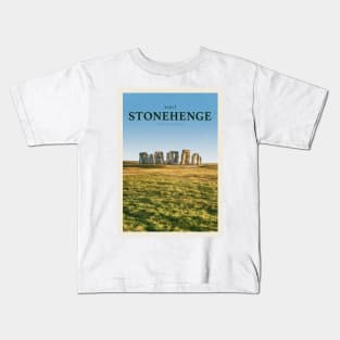 Visit Stonehenge Kids T-Shirt